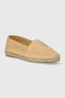 Espadryle damskie - Weekend Max Mara espadryle Sella kolor beżowy 2415521095670 - miniaturka - grafika 1