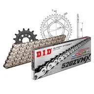 Części motocyklowe - Zestaw łańcuchów DID Alu 520ZVM-X / 106 Endless czarny do Ducati i.e. 907 ccm rok prod. 1990-1993 - miniaturka - grafika 1