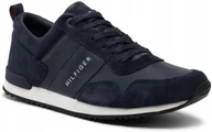 Buty sportowe męskie - Buty Męskie Stylowe Tommy Hilfiger FM0FM00924 403 Granatowe R. 44 - miniaturka - grafika 1