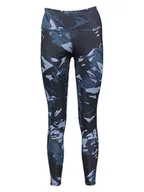 Spodnie sportowe damskie - The North Face Leggings funkcyjne w kolorze granatowo-niebieskim - miniaturka - grafika 1