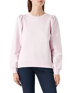 Bluzy damskie - ICHI Damska bluza Ihvea Sw Puff, 122903/jasny liliowy, L - miniaturka - grafika 1