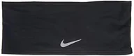 Ozdoby do włosów - Nike Opaska na czoło Dri-Fit 042 czarna/srebrna rozmiar uniwersalny - miniaturka - grafika 1