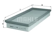 Filtry powietrza - Filtr powietrza Mahle LX 799 - miniaturka - grafika 1