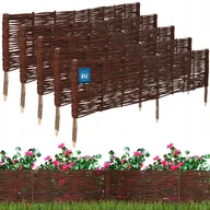 Ogrodzenia - 5x PALISADA OGRODOWA WIKLINOWA OBRZEŻE TRAWNIKOWE WBIJANE PŁOTEK 120X30 cm - miniaturka - grafika 1