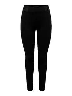ONLY Onltia Life Hw Ela PNT legginsy damskie, czarny, S x 32L - Legginsy - miniaturka - grafika 1