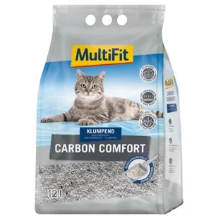 MultiFit Carbon Comfort żwirek dla kota 12 l - Żwirek dla kotów - miniaturka - grafika 1