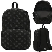 Plecaki - Plecak Czarny Do Szkoły Na Siłownie New Era MLB New York 21L Oryginalny - miniaturka - grafika 1