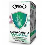 Produkty specjalne dla sportowców - Real Pharm Ashwagamdha 100% 90 tabs - miniaturka - grafika 1