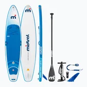 Deski SUP i akcesoria - Deska SUP Mistral Sunburst Double Club 11'6" white/green  - miniaturka - grafika 1