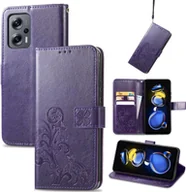 Etui i futerały do telefonów - Pokrowiec König Design kompatybilny z Xiaomi Redmi Note 11T 5G Etui na telefon ze skóry syntetycznej - Etui na telefon Fioletowy - miniaturka - grafika 1