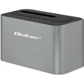 Obudowy i kieszenie na dyski twarde - Qoltec Stacja dokująca dla dysku twardego Stacja dokująca dysków HDD/SSD | 2.5&quot 3.5&quot SATA | USB 3.0 50315 - miniaturka - grafika 1