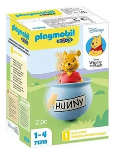 Playmobil Disney & Winnie the Pooh 1.2.3 & Disney: Garnek miodu Kubusia Puchatka 71318 - Klocki - miniaturka - grafika 1
