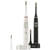 Szczoteczki elektryczne - 4swiss Sensitive Care Golden Edition ST212 White&Black - miniaturka - grafika 1