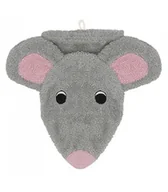 Kosmetyki kąpielowe dla dzieci - Myjka Do Kąpieli Dla Dzieci, Rękawica Kąpielowa Duża, Myszka Mona, Bawełna Organiczna, Gots, Fürnis - miniaturka - grafika 1