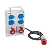 Rozdzielnie elektryczne - Tarel ELEKTRO - PLAST siłowa RS 6214 - 10 / 2 X 3P + N + Z 16 / 32A ELEKTRO - PLAST - miniaturka - grafika 1