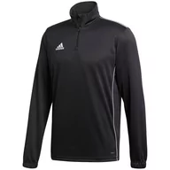 Koszulki męskie - Bluza Męska Adidas Core 18 Training Top Czarna Ce9026-Xs - miniaturka - grafika 1