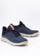 Buty trekkingowe męskie - Buty outdoorowe męskie granatowe ECCO MX M LOW - miniaturka - grafika 1