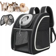 Torebki damskie - Transporter dla Kota Plecak Torba Psa Zwierząt Rozkładany Duzy Wentylowany - miniaturka - grafika 1