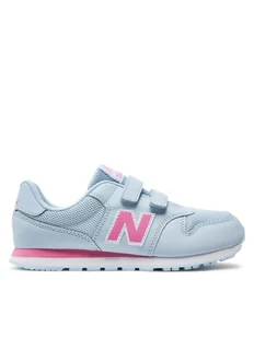 New Balance Sneakersy GV500CSP Błękitny - Buty dla dziewczynek - miniaturka - grafika 1