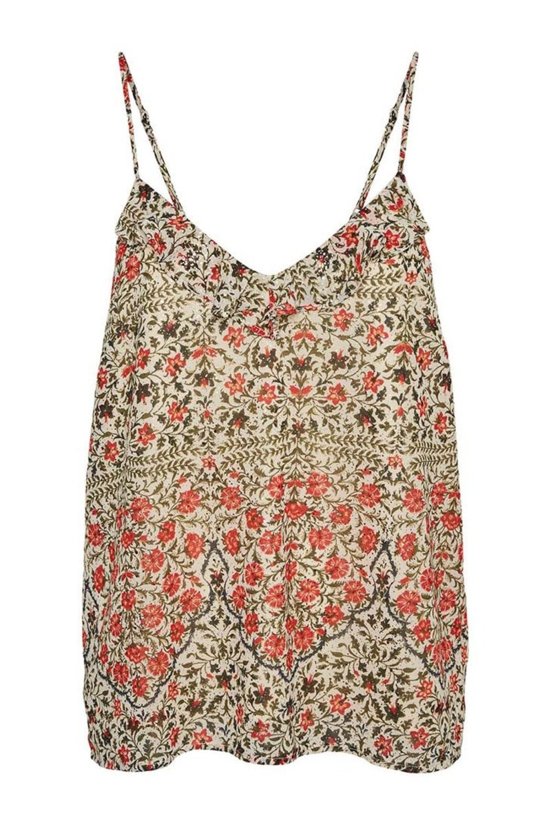 Bluzka damska Vero Moda Bitten Top na szelkach -XS