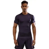 Kimona, stroje i obuwie - Venum Rashguard G-Fit Air Krótki Rękaw ShortSleeve Deep Purple - miniaturka - grafika 1