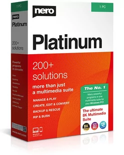 Nero Platinum Unlimited Suite 2022 PL - Programy użytkowe i narzędziowe - miniaturka - grafika 1