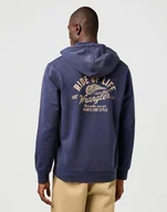Bluzy męskie - BLUZA MĘSKA Z KAPTUREM WRANGLER 112362777 AMERICANA HOODIE NAVY XXL - miniaturka - grafika 1