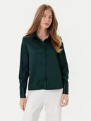 Koszule damskie - Vero Moda Koszula Merle 10334598 Zielony Regular Fit - miniaturka - grafika 1