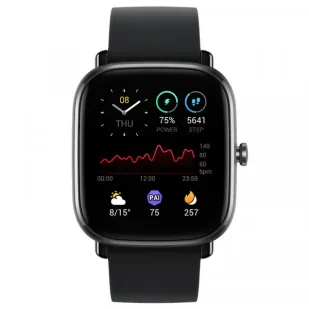 Xiaomi Amazfit GTS 2 Mini Czarny - Smartwatch - miniaturka - grafika 1