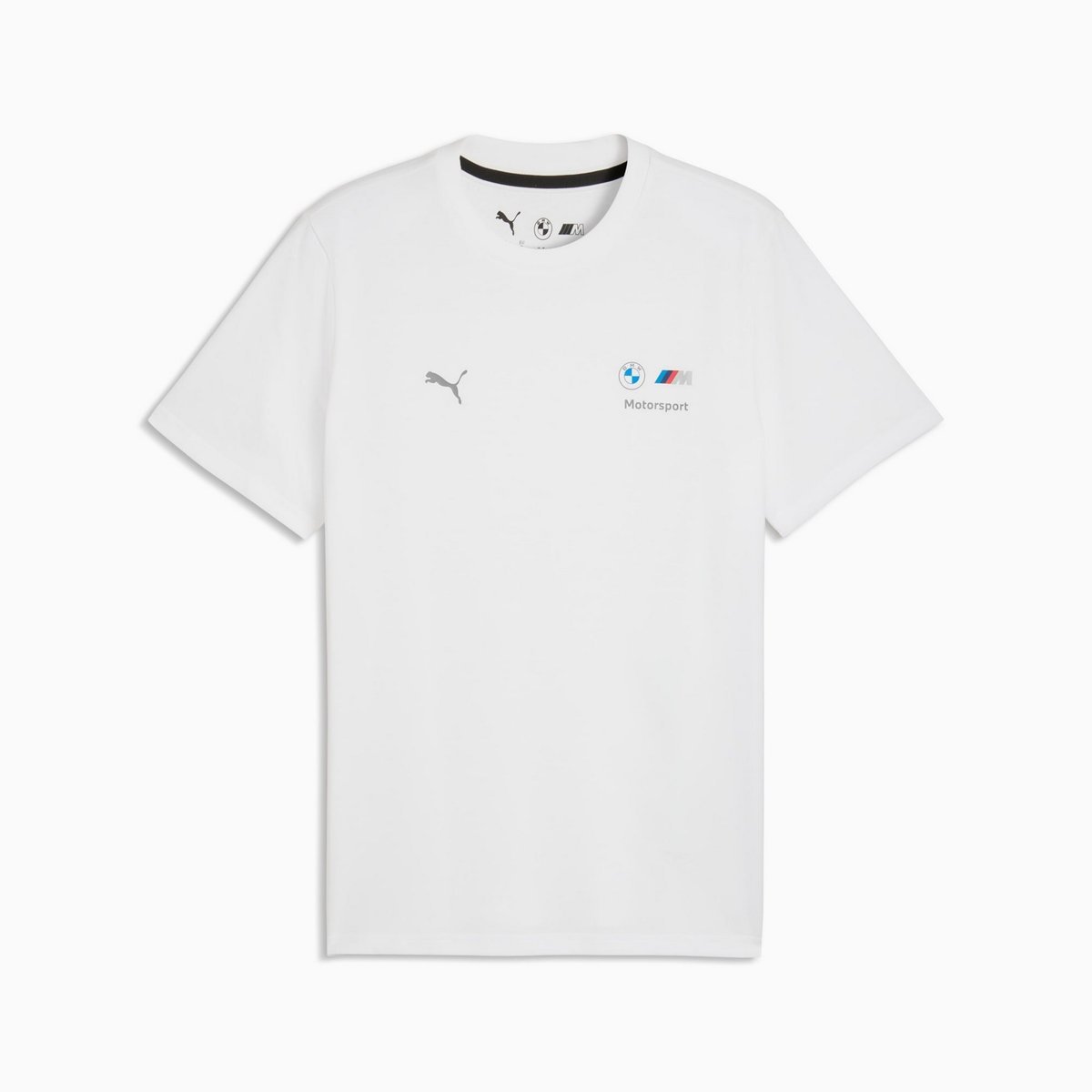 Koszulka męska Puma BMW MMS ESS LOGO biała 63489702 r S