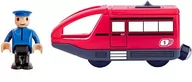 Pociągi dla dzieci - Woody Lokomotywa z maszynistą na baterie WD91908 - miniaturka - grafika 1