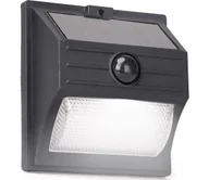 Lampy ogrodowe - Aigostar - Czujnikowe lampy słoneczne LED 3,7V 6500K 500 mAh IP65 czarne - miniaturka - grafika 1