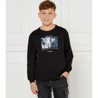 Koszulki dla chłopców - CALVIN KLEIN JEANS Longsleeve Regular Fit - miniaturka - grafika 1