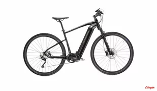 Rower elektryczny Kross Evado Hybrid 6.0 630 Wh czarny/szary połysk 2024 - Rowery elektryczne - miniaturka - grafika 1