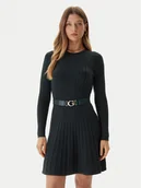 Sukienki - Guess Sukienka dzianinowa W5BK68 Z2YJ2 Zielony Slim Fit - miniaturka - grafika 1
