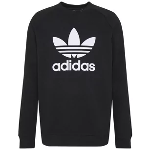 adidas Adicolor Classics Trefoil Crewneck Sweatshirt H06651 męska bluza czarna - Bluzy męskie - miniaturka - grafika 1