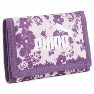 Portfele - Portfel Puma Phase AOP Wallet 054364-15 fioletowy one size - miniaturka - grafika 1