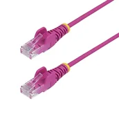 Kable miedziane - StarTech N6PAT150CMPKS kabel sieciowy Różowy 1,5 m Cat6 U/UTP (UTP) - miniaturka - grafika 1