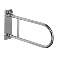 Akcesoria dla osób starszych i niepełnosprawnych - Sanela Poręcze - Składany uchwyt, długość 55 cm, błyszcząca stal nierdzewna SLZM 03S - miniaturka - grafika 1