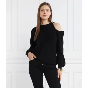 Liu Jo Sweter | Regular Fit | z dodatkiem wełny - Swetry damskie - miniaturka - grafika 1