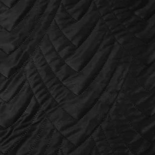 Narzuta 170 x 210 Pikowana Velvet Luiz6 Czarny - Narzuty - miniaturka - grafika 4