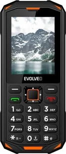Evolveo Z6 SGP-Z6-BO Czarno-pomarańczowy - Telefony komórkowe - miniaturka - grafika 1