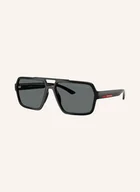 Okulary przeciwsłoneczne - Prada Linea Rossa Okulary Przeciwsłoneczne Ps a06s schwarz - miniaturka - grafika 1