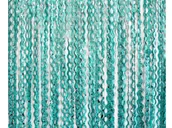 Dekoracje sali - Kurtyna Spirale turkusowa z gwiazdkami - 100 x 200 cm - miniaturka - grafika 1