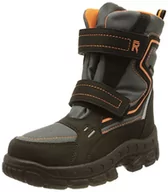 Śniegowce damskie - Richter Kinderschuhe Davos śniegowce chłopięce, Black Vulcano Orange, 40 EU - miniaturka - grafika 1