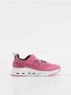 Buty dla dziewczynek - Reserved - Lekkie sneakersy - intensywny róż - miniaturka - grafika 1