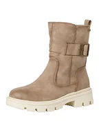 Skarpetki dla dzieci - Jana Softline 8-26471-41 damskie wygodne szerokie buty wodoodporne antypoślizgowe ciepłe wyściełane botki, szarobrązowy, 37 EU Weit - miniaturka - grafika 1