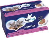 Mokra karma dla kotów - Mokra karma dla kociąt o smaku oceanicznej ryby i cielęciny 4x85g Multibox PreVital - miniaturka - grafika 1