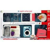 Zabawy w naśladowanie dorosłych - Zestaw kuchenny Zlew z akcesoriami MEGA CREATIVE 524172 - miniaturka - grafika 1