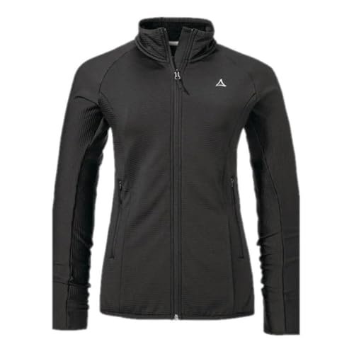 Schöffel Damska kurtka polarowa Jk Style Cascata WMS, cienka i lekka, ze stójką, ocieplająca kurtka outdoorowa z 2-kierunkowego stretchu z 2 kieszeniami zewnętrznymi